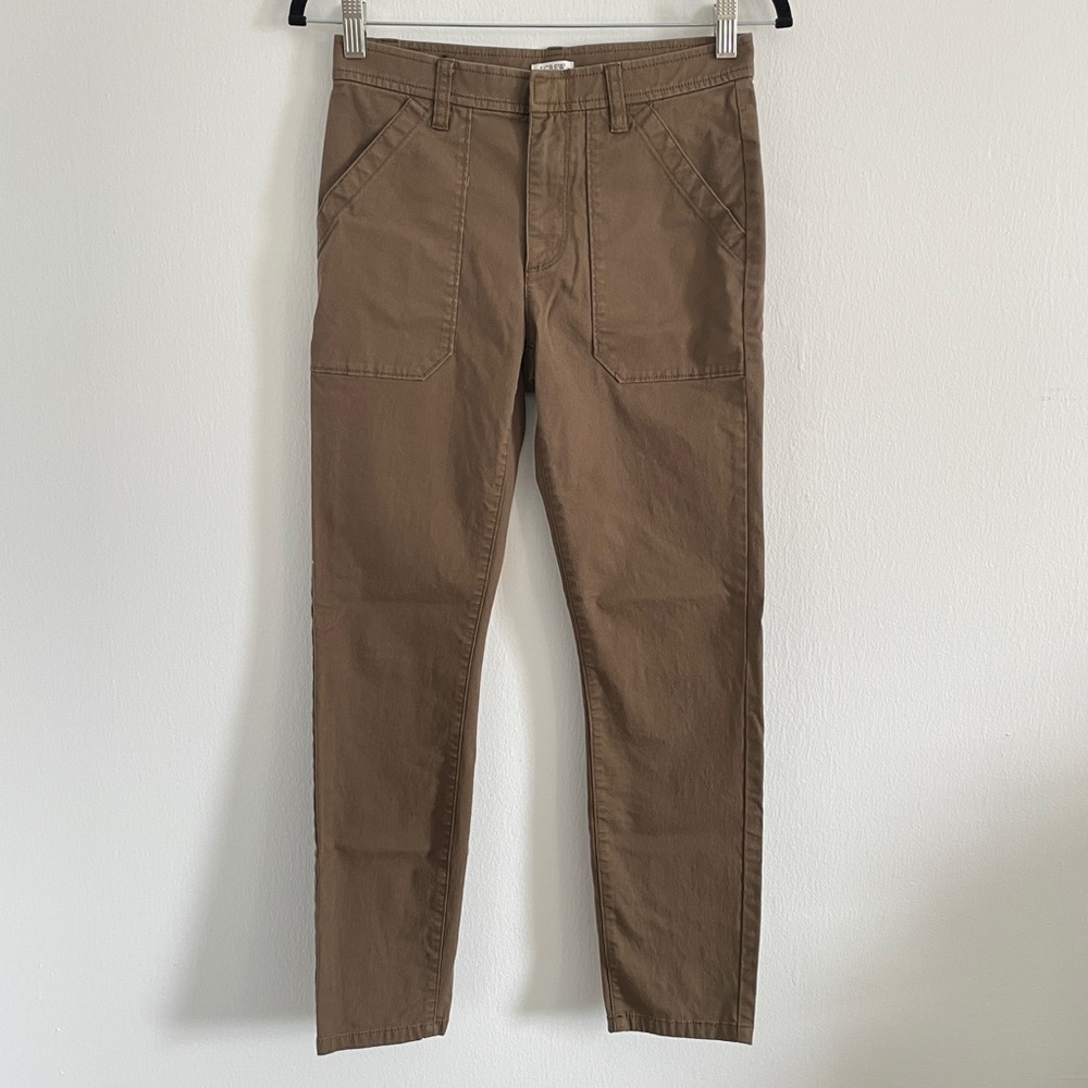 J. Crew High-rise skinny cargo pant